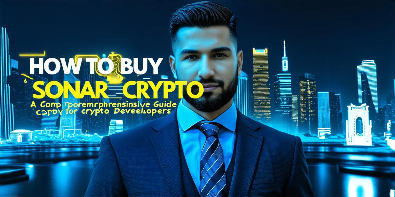 How to buy sonar crypto