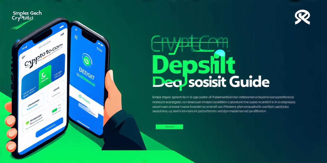 How to deposit into crypto com