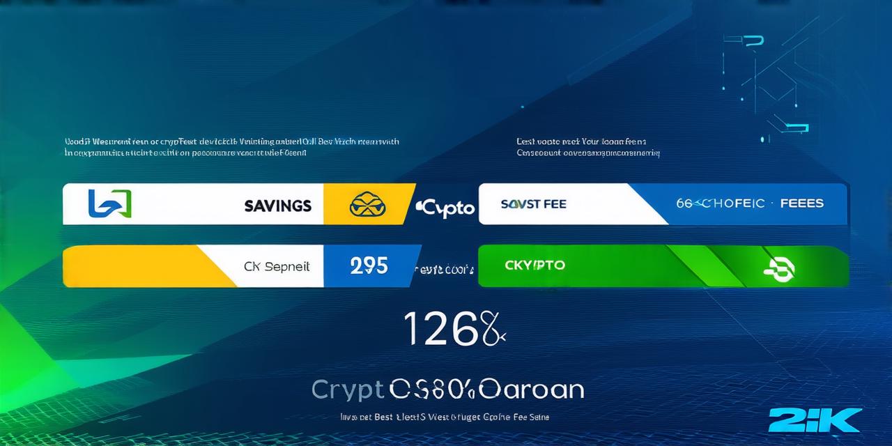 Which crypto has the lowest fees